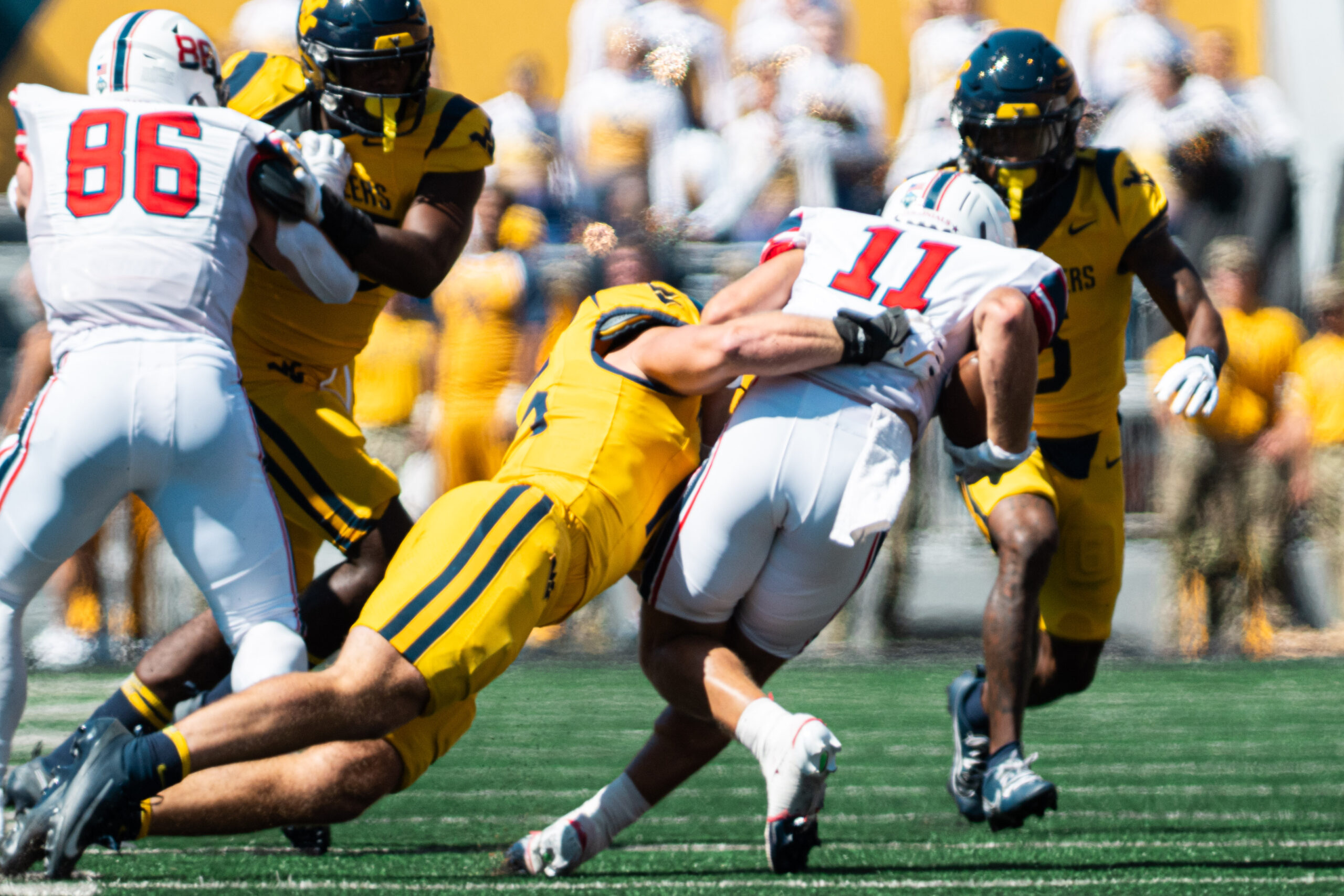 WVU defense flies under the radar in opening win